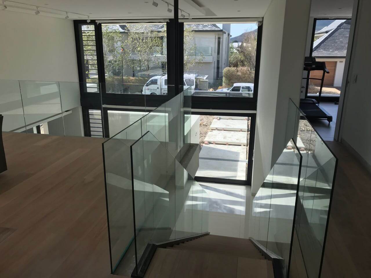 frameless glass stair guards frameless glass stair guards